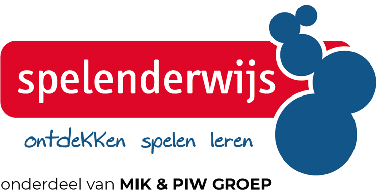 Logo Spelenderwijs onderdeel van MIK & PIW Groep